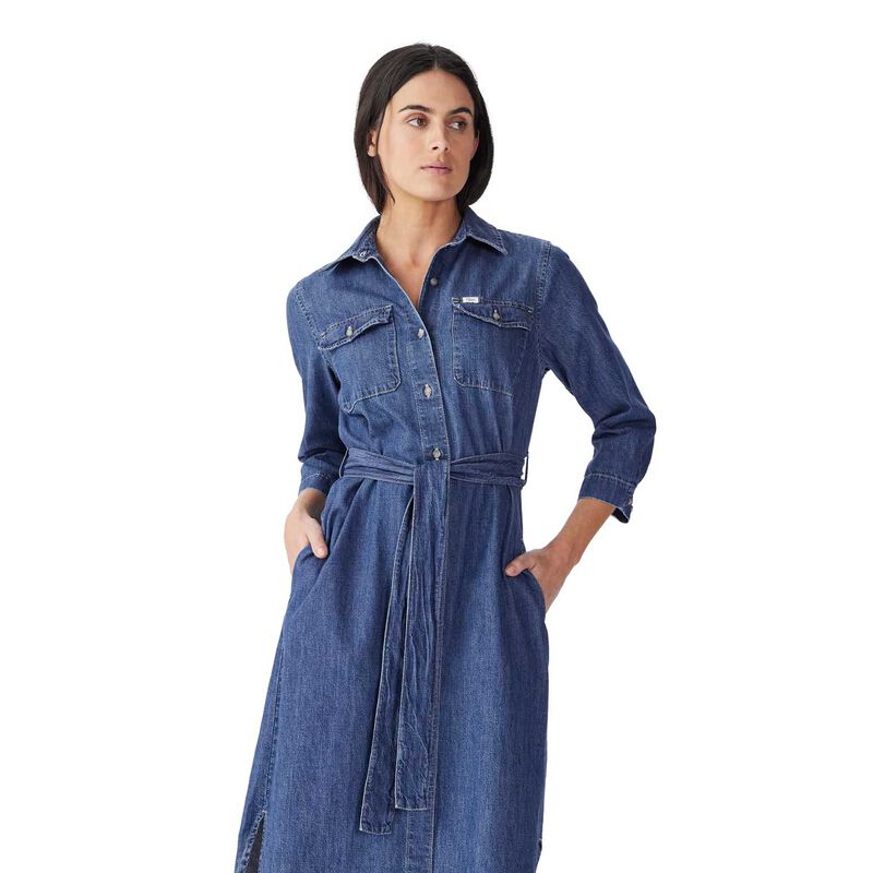 R.M. Williams Corunna Denim Shirt Dress image number 3